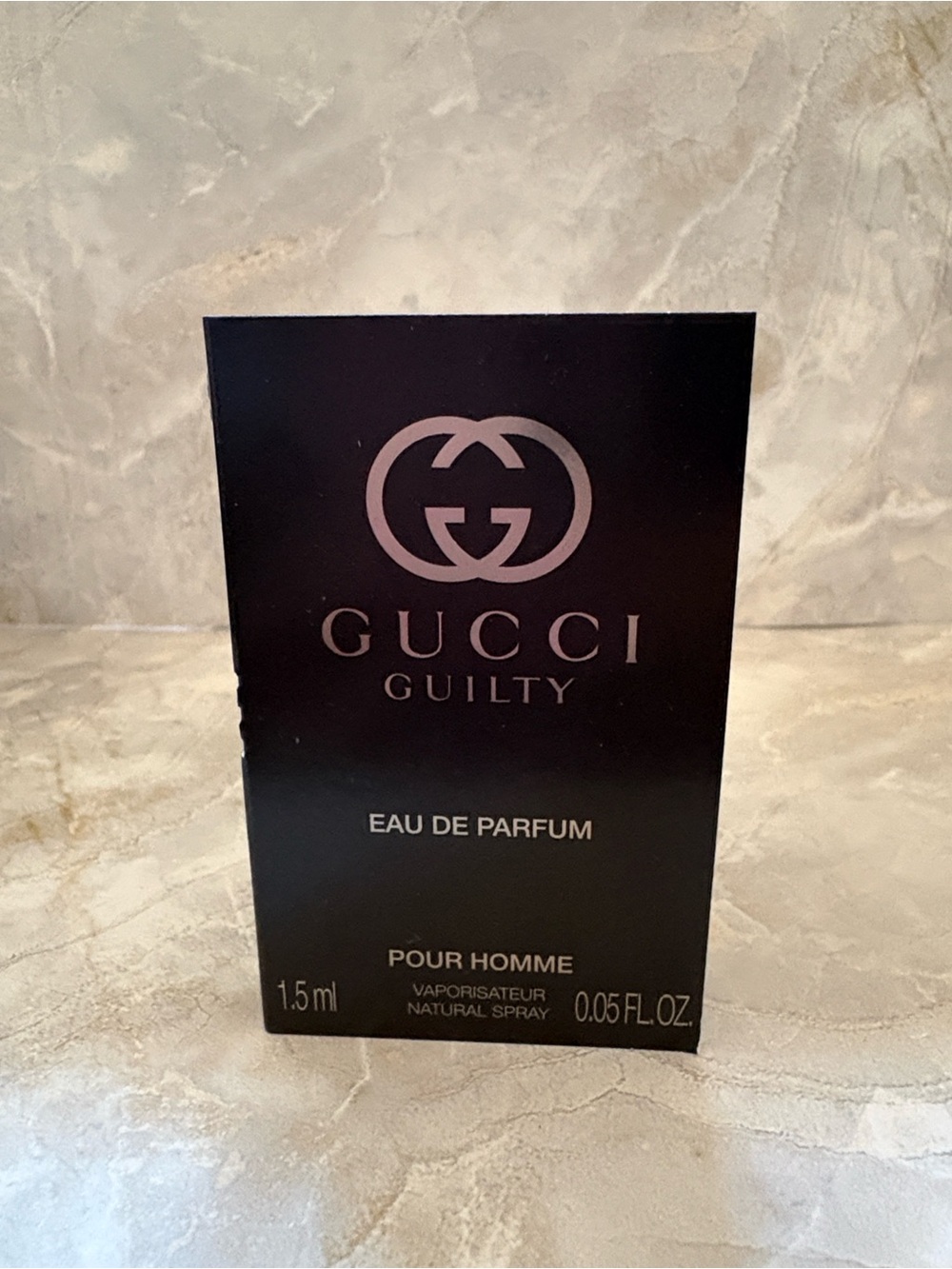 ❤️ 4 for $20 Gucci Guilty Pour Homme Mini Travel Vial NEW
